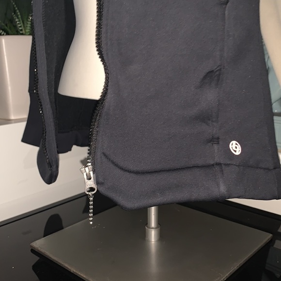 𝅺LIJA Sports Jacket Black Fall Jacket Slim Fit Stretch - Picture 4 of 8